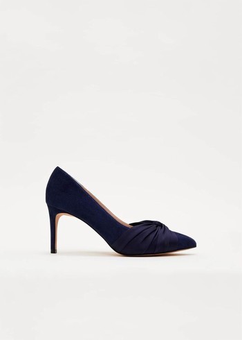 Phase Eight Kendal Court Heels Navy Canada | YDQBUK-425